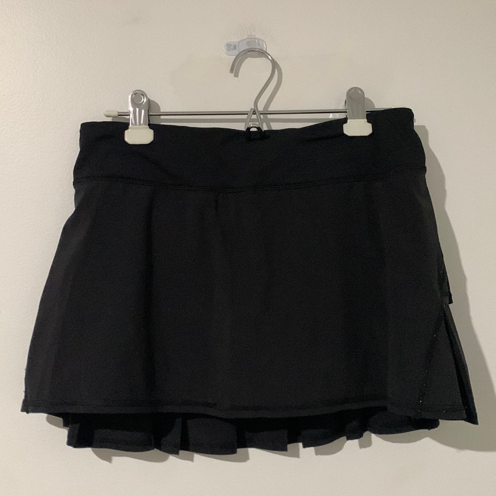 Lululemon Run Pace Setter Skirt Black